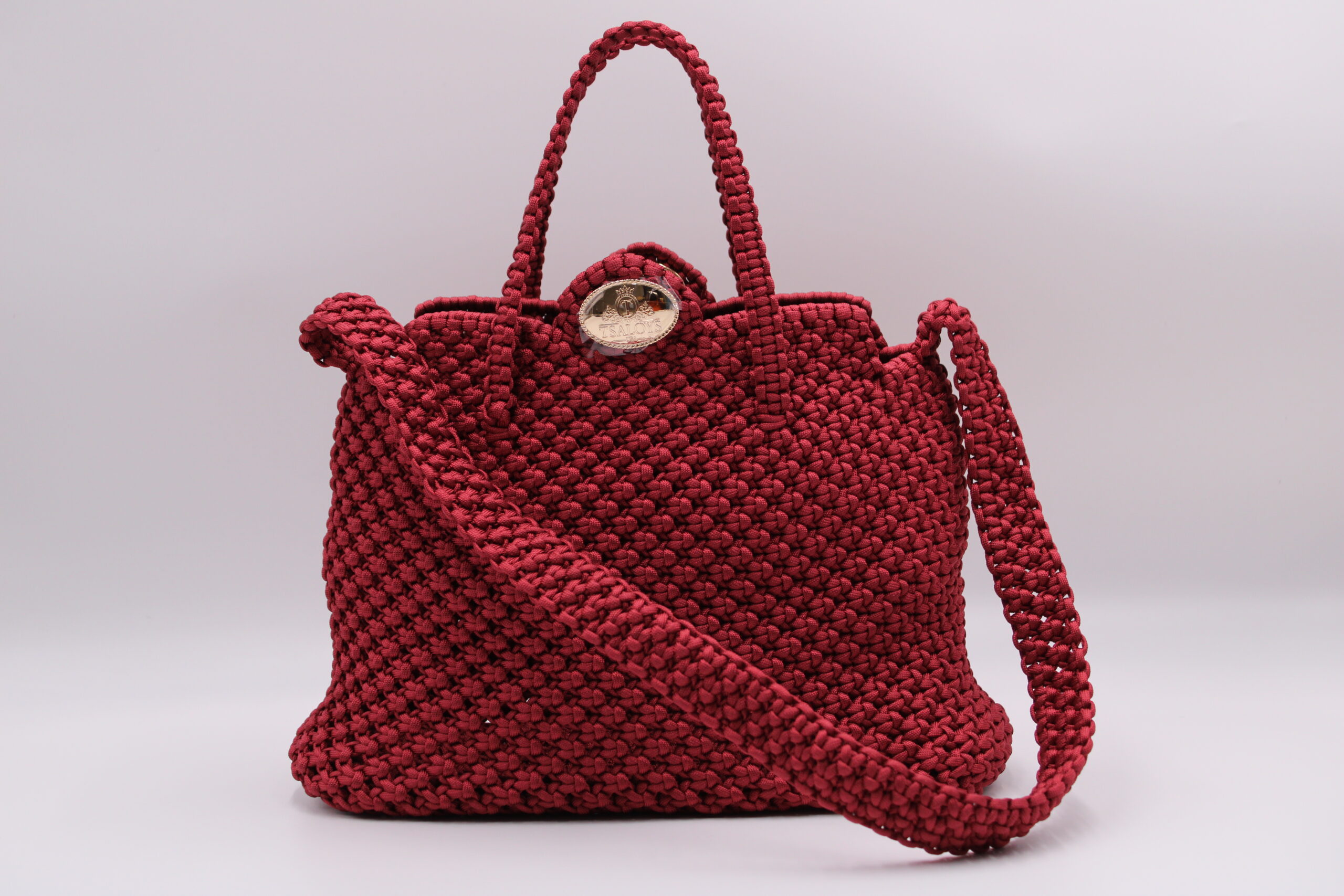 NGON AWOUSSA Elegant large tote bag 100% hand-woven