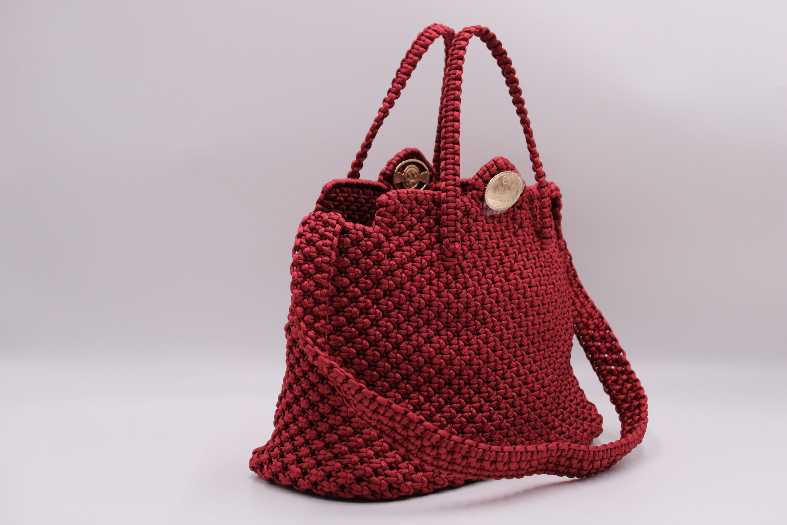 NGON AWOUSSA Elegant large tote bag 100% hand-woven