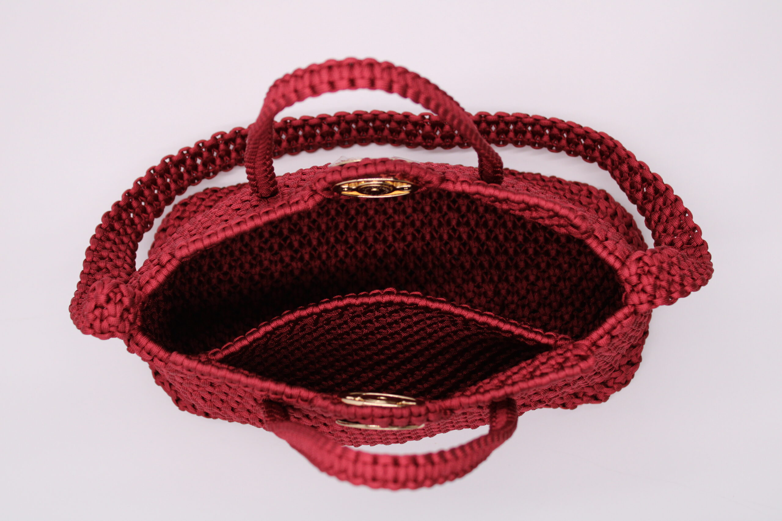 NGON AWOUSSA Elegant large tote bag 100% hand-woven