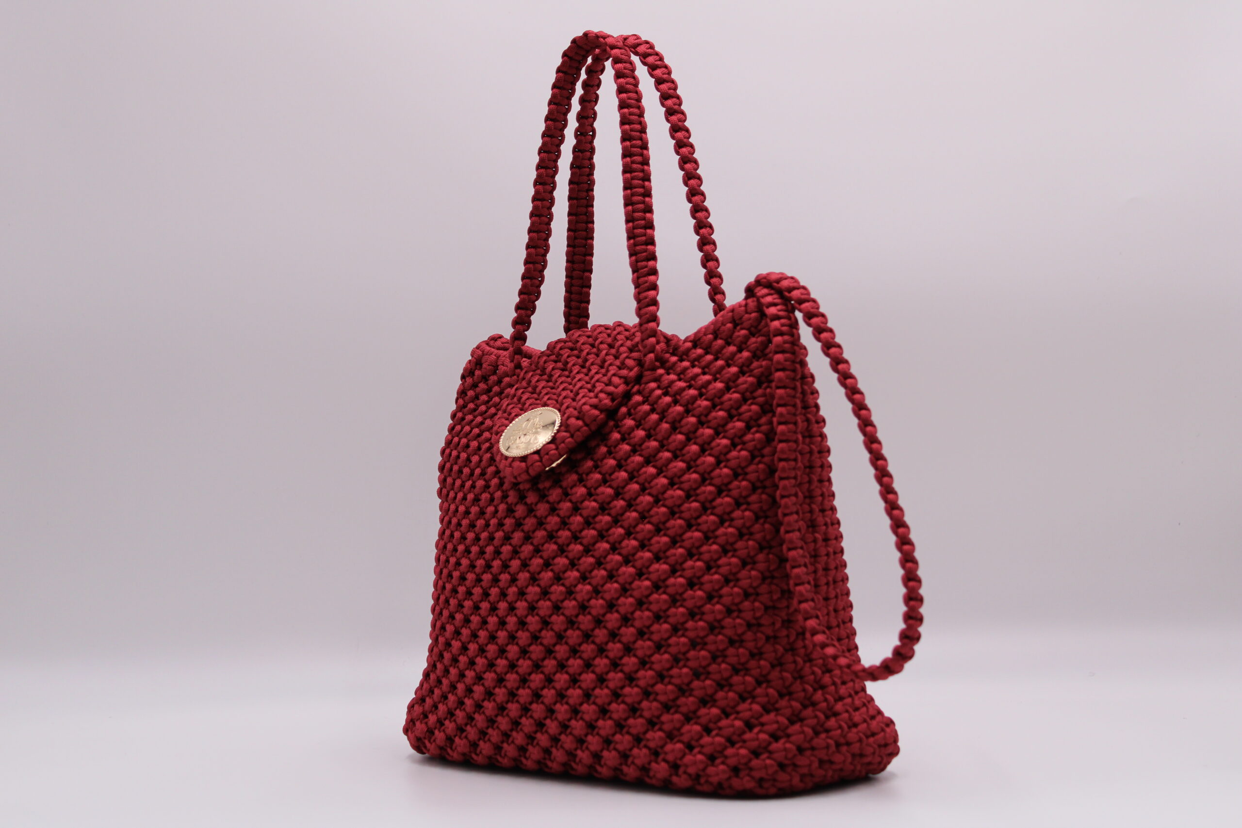 Red Burgundy tote bag