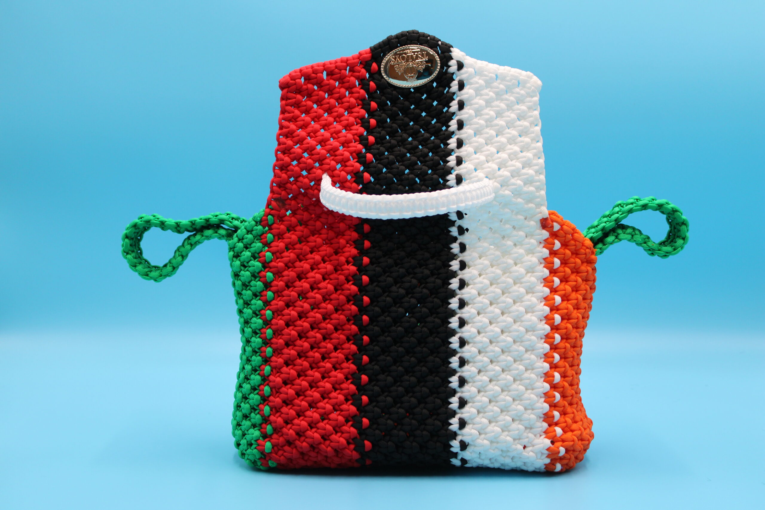 ABUI NYOL MULTICOLORS  100% HAND-WOVEN WITH THE SMALL INTERNAL POCKET