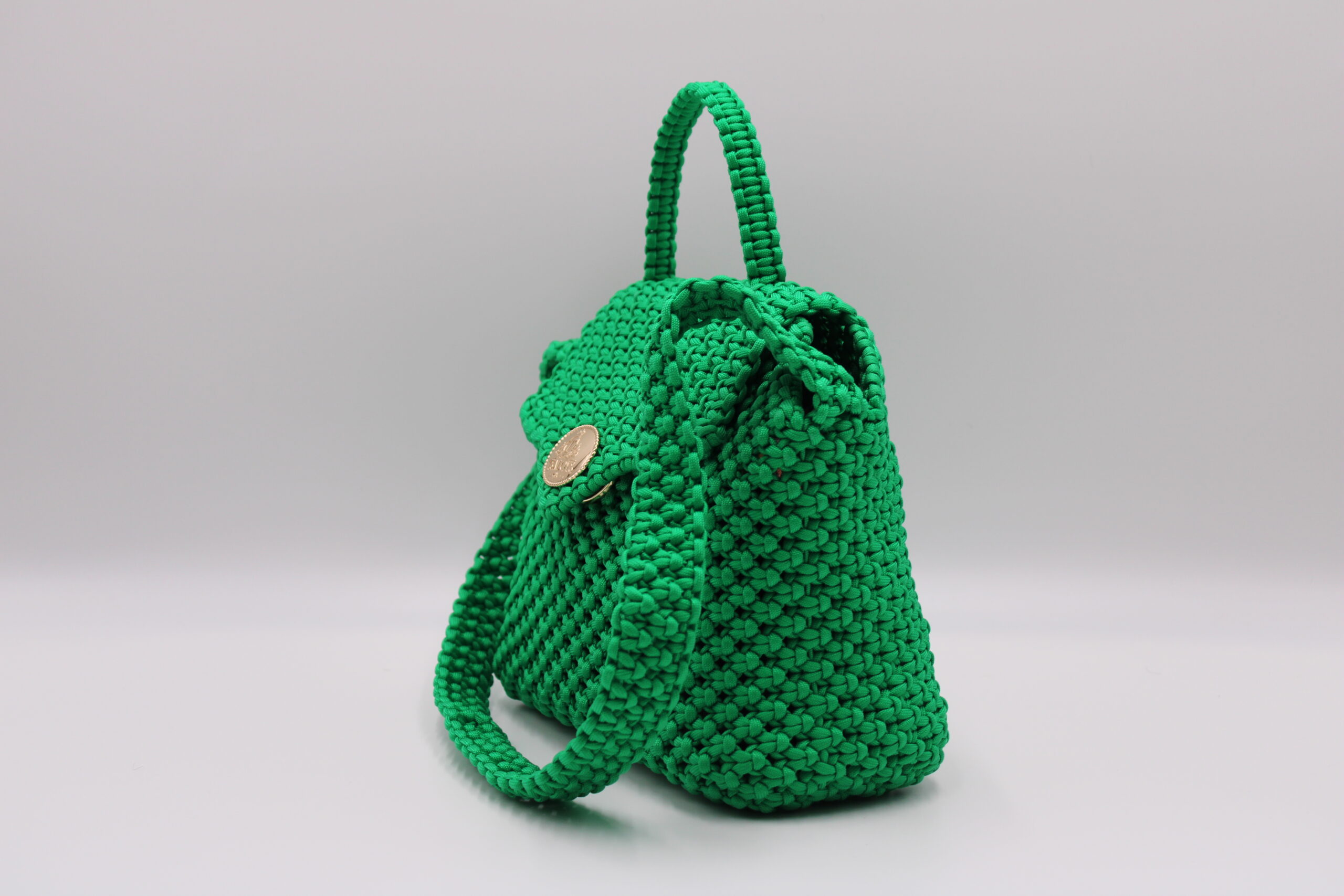 NDIM EPAN GREEN 100% HAND-WOVEN WITH THE SMALL INTERNAL POCKET
