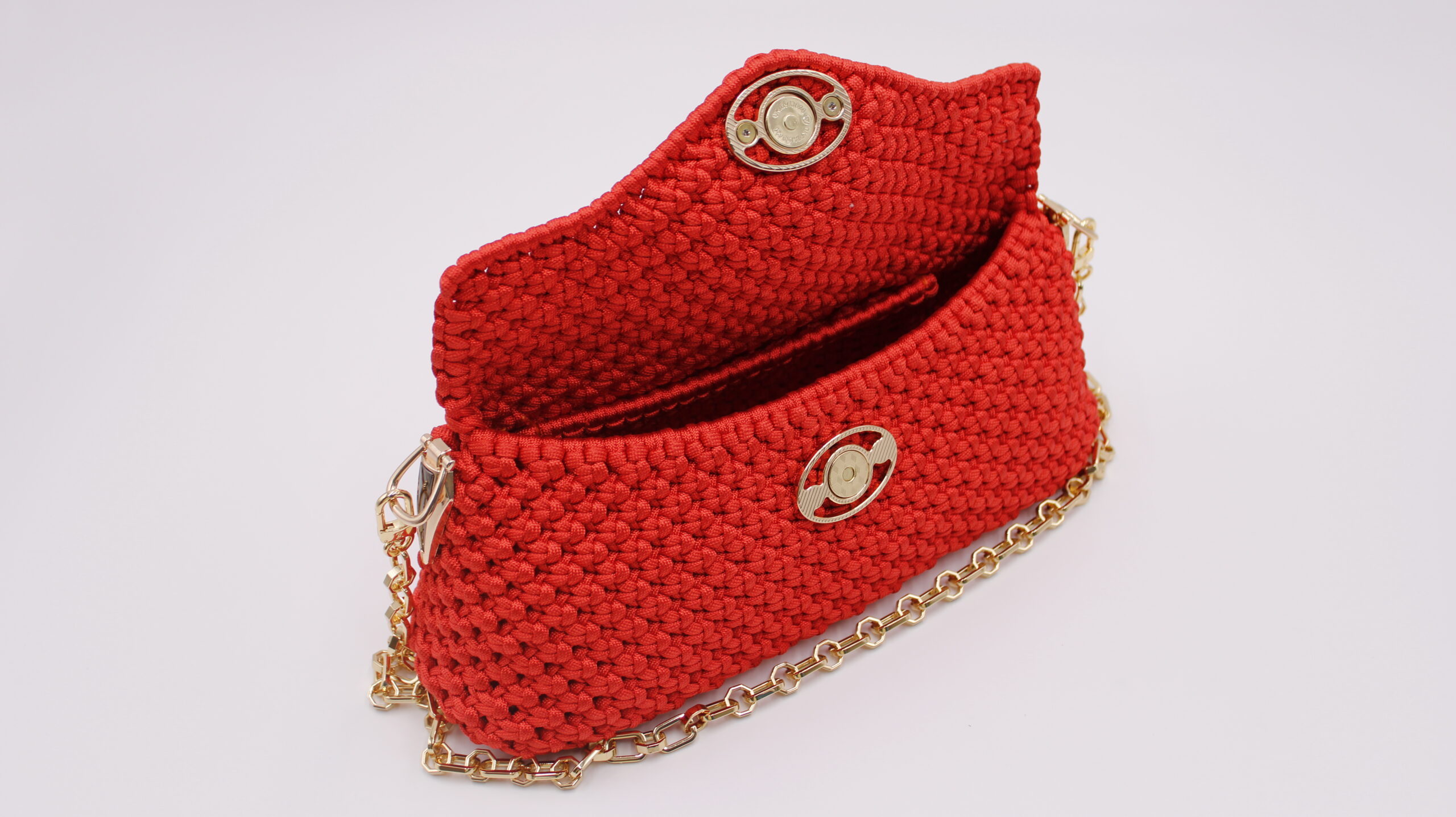 ORANGE PURSE 100% HAN-WOVEN