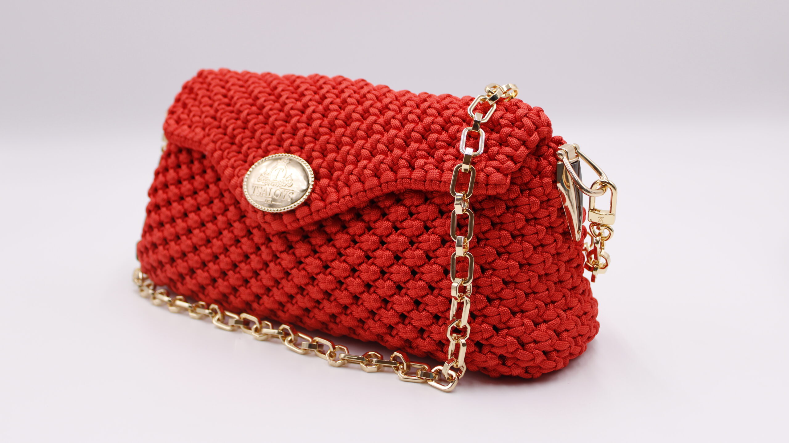 ORANGE PURSE 100% HAN-WOVEN